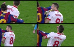 Hành động của Messi trong trận thua Sevilla gây xôn xao