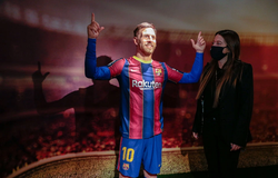 Tượng sáp Messi bị chê giống đồng đội của Ronaldo nhiều hơn