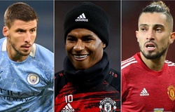 Man City áp đảo MU trong đội hình kết hợp ở trận derby