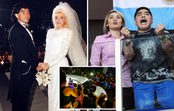 Người tình cũ của Maradona rơi nước mắt sau khi bị “cấm cửa”