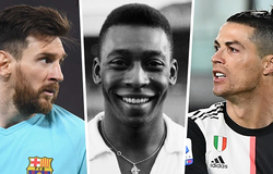 4 kỷ lục của Pele mà Ronaldo, Messi và Neymar vẫn phải theo đuổi