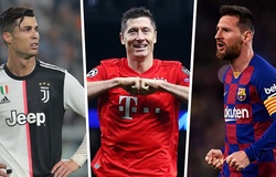 Lewandowski được đặt cửa đoạt Quả bóng vàng cao hơn Messi và Ronaldo