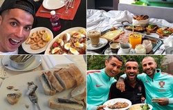Cristiano Ronaldo tự phạt chống đẩy sau khi bỏ... ăn kiêng