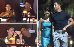 Ronaldo và bạn gái thưởng thức bữa tối lãng mạn ở làng chài