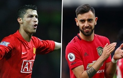 Fernandes bắt kịp thành tích của Ronaldo ở Ngoại hạng Anh