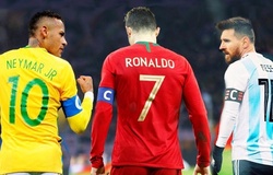 Ronaldo, Messi hay Neymar có tỷ lệ ghi bàn ở đội tuyển tốt hơn? 