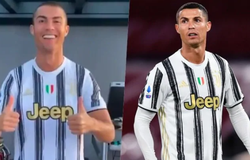 Cristiano Ronaldo tập luyện khi cách ly vẫn ăn mừng “Siuuu”