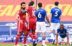 Salah và Mane bị tố ăn vạ trong trận Liverpool thua Everton