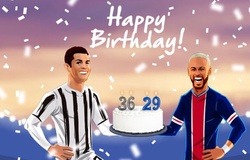 Ronaldo và Neymar tổ chức sinh nhật chung trong đại dịch Covid-19