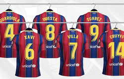 6 số áo huyền thoại đang tìm chủ nhân tại Barca