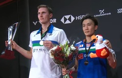 Kết quả cầu lông Đan Mạch mở rộng 24/10: Axelsen vô địch do lối chơi của Momota phản chủ