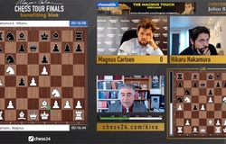 Kết quả chung kết giải cờ vua Magnus Carlsen Tour Finals ngày 15/8: Vua cờ gỡ hòa