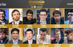 Kết quả giải cờ vua Chessable Masters khuya 23/6: Lách qua khe cửa hẹp, Caruana đụng Vua cờ!