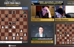 Kết quả giải cờ vua Magnus Carlsen Tour Finals ngày 11/8: Hikaru Nakamura vào chung kết