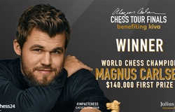 Kết quả chung kết giải cờ vua Magnus Carlsen Tour Finals ngày 20/8: Vua cờ vô địch