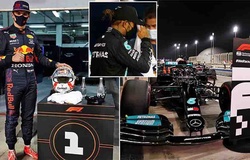 Hamilton bất lực nhìn Verstappen chiếm pole tại Bahrain Grand Prix: Báo hiệu mùa F1 căng thẳng!