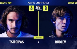 Tsitsipas vs Rublev: Đừng nghĩ thành Nalbandian thứ 2 ở ATP Finals!