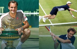 Top 5 điểm đáng chú ý khi Federer dẫn đầu dàn sao tennis thuộc Top 10 đến Halle