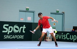 Kết quả tennis Davis Cup: Việt Nam dẫn đầu do thắng đối thủ có tay vợt hạng cao nhất