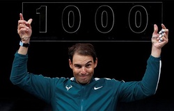 Nadal chạm mốc thắng trận ATP Tour thứ 1000 tại Paris Masters