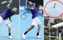 Sao tennis Nick Kyrgios tự thua theo đúng phong cách "siêu quậy"!
