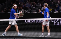 Kết quả tennis Laver Cup mới nhất: Châu Âu vẫn toàn thắng trận đơn