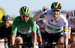 Kết quả chặng 10 cuộc đua xe đạp Tour de France:  Sam Bennett thắng đúng 10cm!