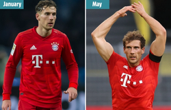 Tiền vệ Bayern Munich biến đổi cơ bắp khó tin sau 2 tháng