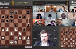 Ngày 1 giải cờ vua Lindores Abbey Rapid Challenge: Magnus Carlsen rơi vào Top 4