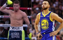 Stephen Curry và Canelo ngẫu hứng sparring