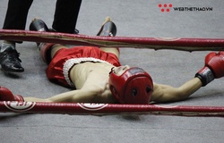 Trận thắng knockout 20 giây gây sốc tại Cúp CLB Kickboxing toàn quốc