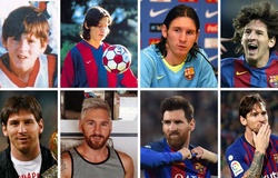 Chùm ảnh: Ngoại hình của Messi thay đổi trong 33 năm qua