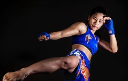 Nữ hoàng Muay Thanh Trúc lần đầu làm trọng tài ở giải toàn quốc