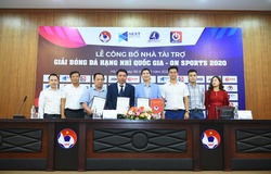 Giải hạng Nhì QG 2020 có nhà tài trợ mới