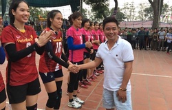 Sao bóng chuyền với những giải hội làng