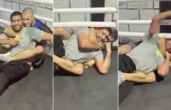 Nhà cựu vô địch 'cằm giấy' Boxing thử sức MMA và bị siết cổ