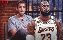 Vua hài Adam Sandler và LeBron James hợp tác trong phim bóng rổ Hustle