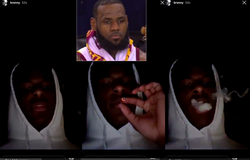 Video: Con trai LeBron James gây sốc khi công khai... hút cần?