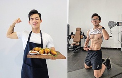 Soái ca 9X hội Yêu Bếp gây chú ý với những bài tập bụng 6 múi hiệu quả