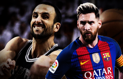 Thần tượng bóng rổ của Messi và 16 năm sự tương đồng kỳ lạ