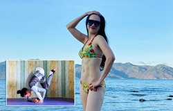 “Cựu nữ hoàng chạy 800m” Khánh Đoan khoe vóc dáng đẹp kinh ngạc sau nửa năm tập yoga