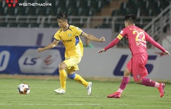 Kết quả SLNA vs Bà Rịa Vũng Tàu (FT: 1-1; Pen: 4-5): SNLA bị loại sau loạt "đấu súng"