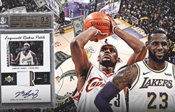 Tấm thẻ tân binh của LeBron lập kỷ lục với mức giá gấp đôi dự kiến