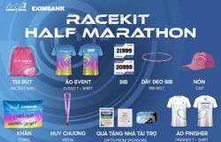 Bộ vật phẩm mang tính ứng dụng cao của giải chạy đêm Ho Chi Minh City Night Run Eximbank 2024