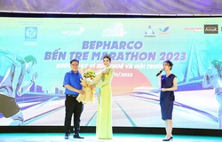 Hoa hậu Môi trường Thế giới Nguyễn Thanh Hà làm đại sứ giải chạy Bepharco Bến Tre Marathon 2023