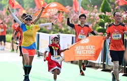 Những màn hóa trang “đốt cháy” đường chạy marathon núi Bà Đen Tây Ninh