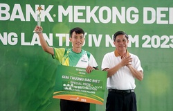 Hoàng Nguyên Thanh thâu tóm toàn bộ giải thưởng siêu khủng của Vietcombank Mekong Delta Marathon 2023