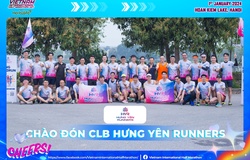 Trạm cổ vũ đặc biệt của CLB Hưng Yên Runners tại Giải Bán Marathon Quốc tế Việt Nam 2024 tài trợ bởi Herbalife