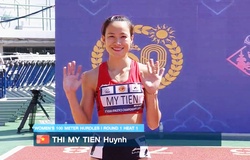 Vượt thông số HCV SEA Games 32, “người đẹp 6 múi” Mỹ Tiên vào chung kết chạy 100m rào giải điền kinh châu Á 2023