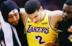 Los Angeles Lakers công bố Lonzo Ball chấn thương mắt cá khá nặng: Khủng hoảng nhân sự ngày một trầm trọng